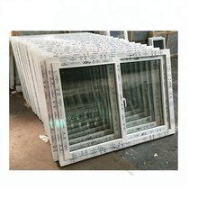 WDMA White Color Double Glass Vinyl Pvc Casement Windows For Home Building