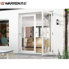 Warren 24x80 French Metal Internal Glass Black Internal Office Door Insulation