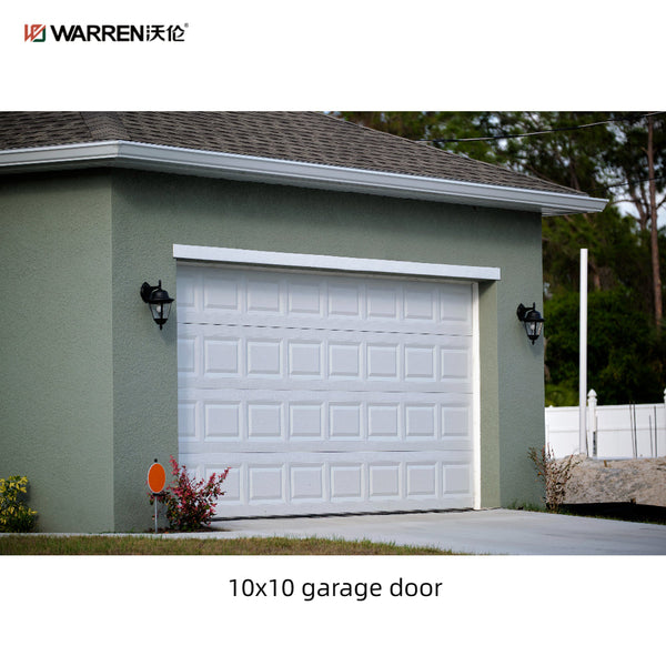 10x10 garage door