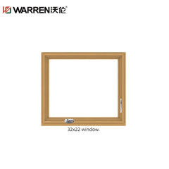 Warren 34x48 Window Double Pane Soundproof Windows Aluminum Double Pane Impact Windows