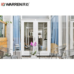 Warren 36x78 French Metal With Glass Brown Tall With Blinds Door In Stock