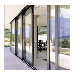 Custom 96x80 Glass Aluminum Sliding Door System Living Dressing Room Sliding Door