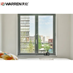 Warren 48x60 Double Casement Window Aluminum Frame Double Pane Windows Buy Double Pane Windows