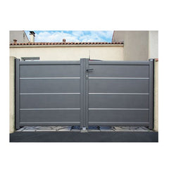 Chinese Aluminum Gates Door Stop Security Retractable Decorative Front Double Door