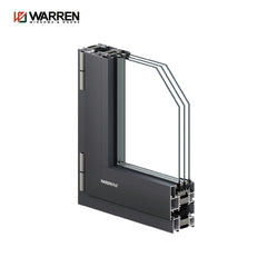Warren 48x48 Outward Opening Aluminium Glass Green Soundproof Window Moden