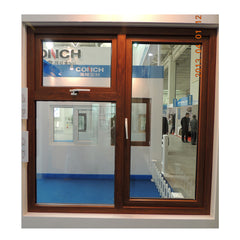 WDMA Hotian european design UPVC windows manufacturer PVC buildings window