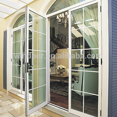 Heat insulation china best sell social projects exterior aluminum doors on China WDMA