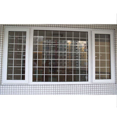 Heat /water /sound /wind proof upvc window doors plastic pvc tempered glass window for toilet on China WDMA