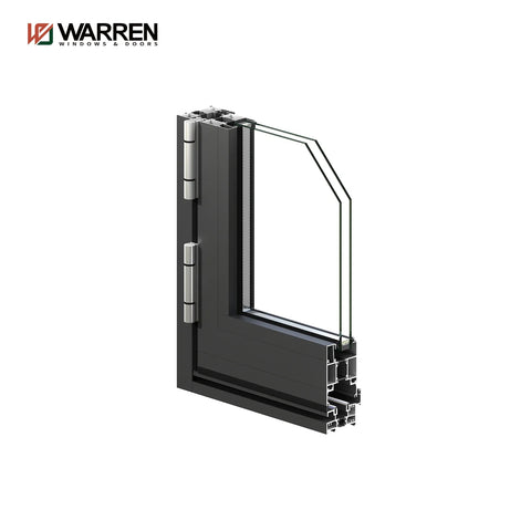 Warren 23x78 Bifold Aluminium Triple Glazing Black Rustic Wide Door Replacement