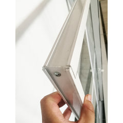 WDMA Tempered Glass PVC Sliding Windows Weatherproof White Vinyl Sliding Windows