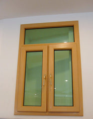 WDMA High Quality Double Glazed Glass Aluminum Profile Casement Window
