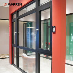 Professional Custom Doors And Windows Factory Double Glass Aluminum Frame Casement Window Aluminum Passive Window