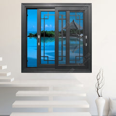 WDMA low e glass living room sliding windows