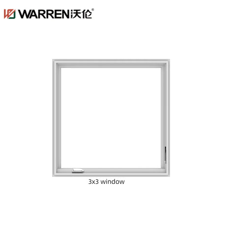Warren 3x3 Window Low E Double Glazed Windows Double Pane Windows For Sale Soundproof