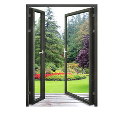 WDMA Customized soundproof aluminum glass  swing door