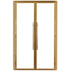 WDMA  Copper frame Adjustable Heavy Duty Aluminum D8016 for Commercial Wooden Sale Max Style Surface Technical door