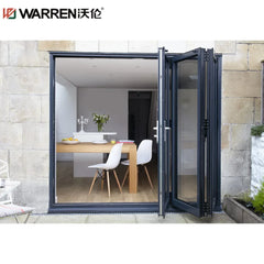 Warren 32x78 Tri Fold Aluminium Double Glazing Brown 6 Panel Interior Door Cost