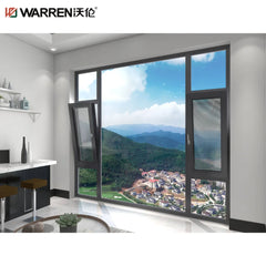 Warren Hurricane Impact Windows Casement Window Single Hung Window Glass Aluminum