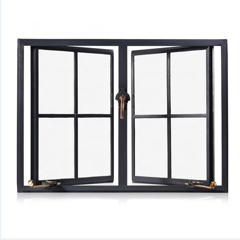 WDMA Simple iron modern steel iron frame window grill design