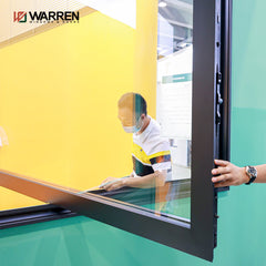 Warren 28x64 Middle hanging window aluminium strip airtight seal casement window factory directly sale