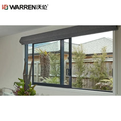 Warren 59.5x47.5 Sliding Window Powder Coated Aluminium Sliding Windows Sliding Glass Window For Office