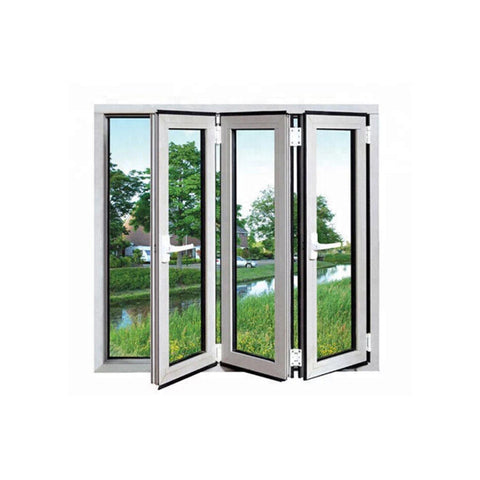 High End Aluminum Folding Glass Windows Folding Balcony Outdoor Window on China WDMA