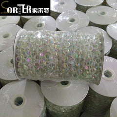 High Quality Best Price Plastic Acrylic Beaded Garland Beaded Door Screen For Doorways on China WDMA