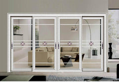 High Quality Elegant House Front Entry Steel Security Aluminium Entrance Aluminum Sliding Door on China WDMA