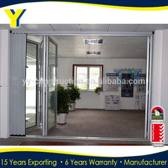 High Quality Exterior Glass Folding Doors Saving Space for Houses / Bifold Doors on China WDMA