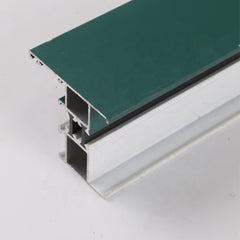 High Quality Tempered Glass Sound Proof Powder Coated Extrusion Aluminum Window Frame on China WDMA