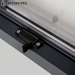 High Quality Top Thermal Broken Aluminum Profile Double Glass Single Hung Sliding Windows With Grille on China WDMA