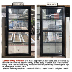 High Quality Wholesale Custom Cheap single sash window or double hung windows