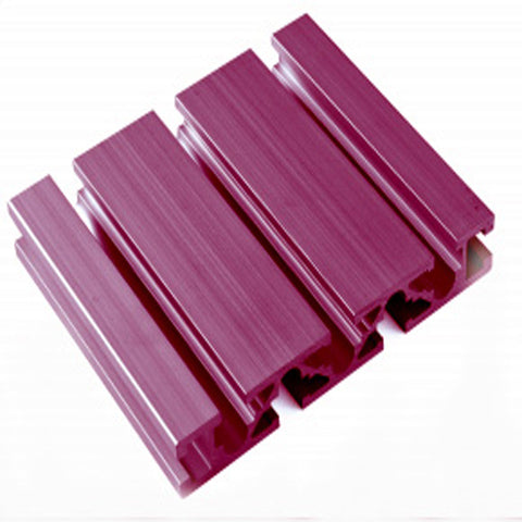 High quality 6063 t5 alloy Profile 6063 Anodized extruded aluminium profile manufacturers TPM-8-20120 for windows and doors on China WDMA