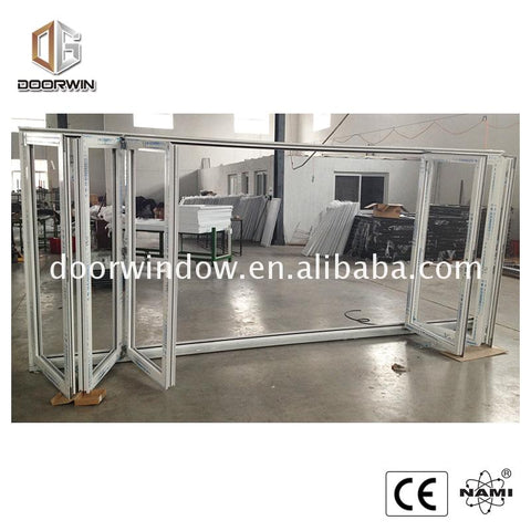 High quality cheap bi fold patio doors 6 panel bifolding exterior on China WDMA