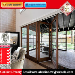High quality lowes bi fold exterior patio doors smooth 30 inch bi fold doors uk on China WDMA