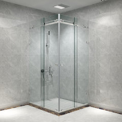High quality stainless steel sliding shower glass door accessories on China WDMA on China WDMA