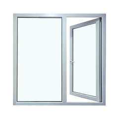 High quality tempered glass casement upvc windows doors price on China WDMA