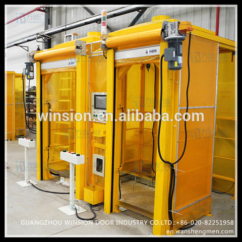 High quanlity roller doors fast speed Alibaba China pvc shutter on China WDMA