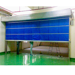 High speed roll up door insulated high speed shutter pvc door industrial door on China WDMA
