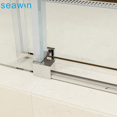 High standard sliding glass shower door hardware handles,shower door sliding rail on China WDMA