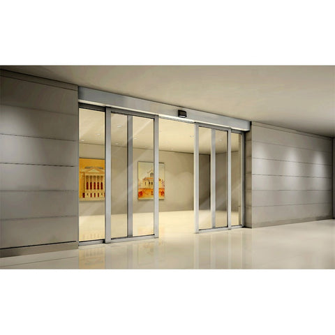Highends commerical grade Automatic sensor sliding door with German brand electric device on China WDMA