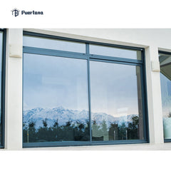 WDMA Best Selling 60x48 Windows - Horizontal Pattern Three Panel Triple Pane Interior Metal Office Glass Sliding Window Design