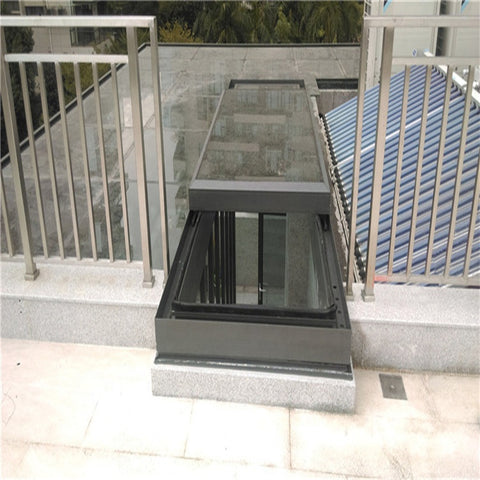 Horizontal electric sliding skylight roof window skylight on China WDMA