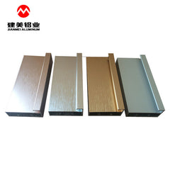 Hot Sales Channel Track Wardrobe Closet Sliding Door Aluminum Extrusion Profile on China WDMA
