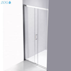 Hot Selling Bathroom Shower Glass Sliding Door in Customized Size on China WDMA