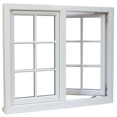 Hot sale and high end quality swing opening aluminum casement window on China WDMA