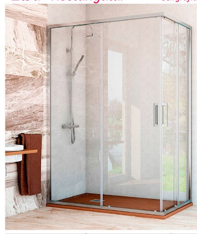Hot sale custom shower shower glass enclosure sliding door shower screen for europe market on China WDMA