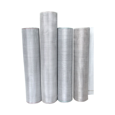 Hot sale roll up fireproof privacy stainless steel mesh for security window screen on China WDMA