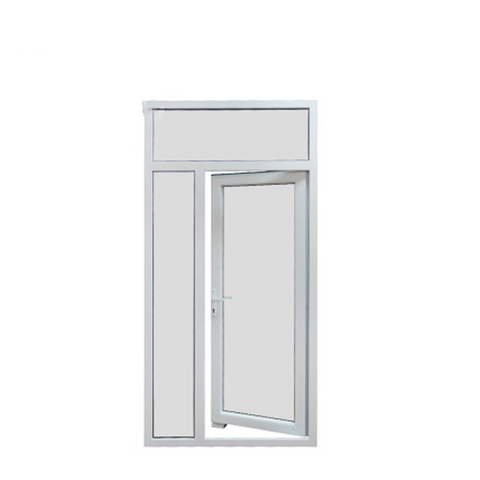 Hot sale upvc office door glaze fully external with cheap price on China WDMA