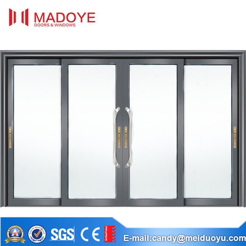 Hotel design wide aluminium windows sliding doors cost on China WDMA